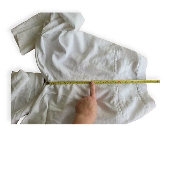 White Wide Leg NONchalant Pants XS - Picture 13 of 15